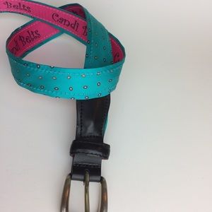 NWT one of a kind Candi Belts tie belt made in USA